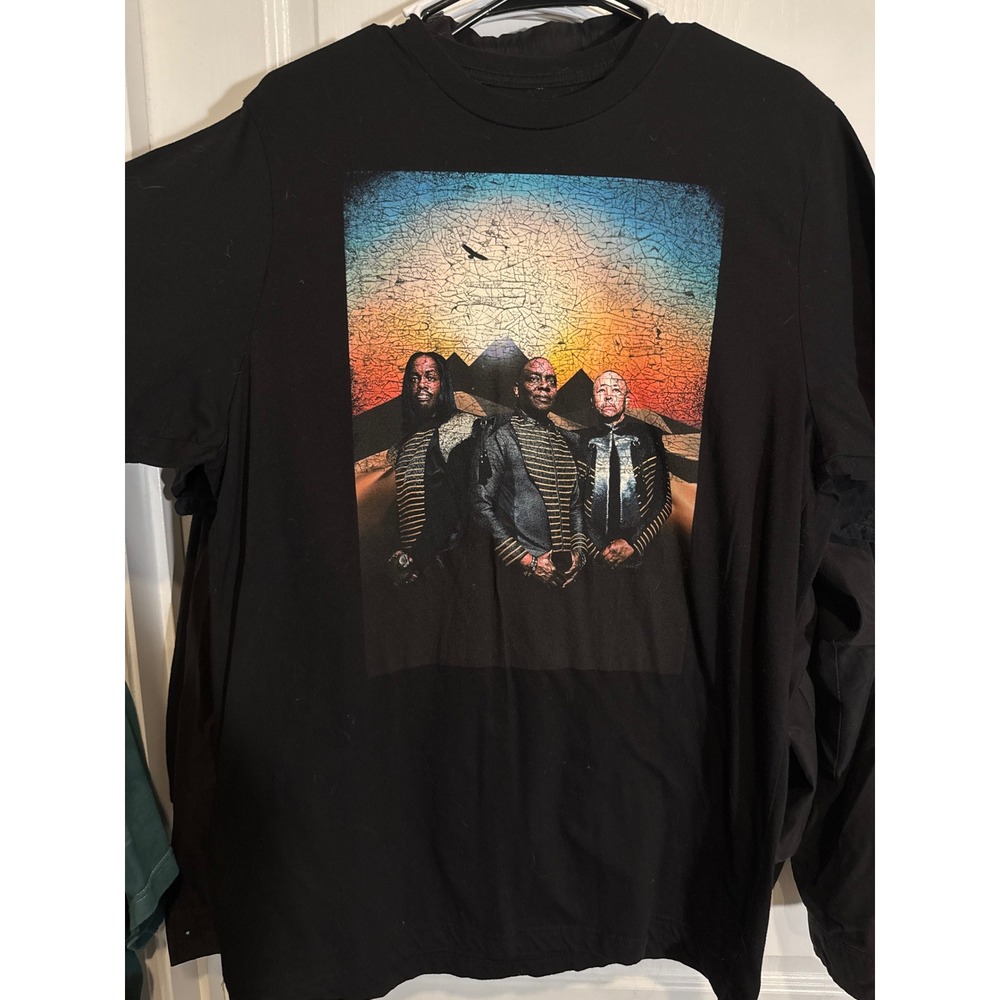 Earth Wind & Fire Band Tee Black XL Tour 2019 Music Concert Graphic